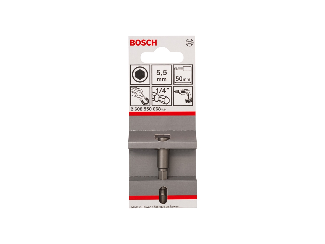 Bosch Nástrčné klíče 50 x 5, 5 mm, M 3 PROFESSIONAL