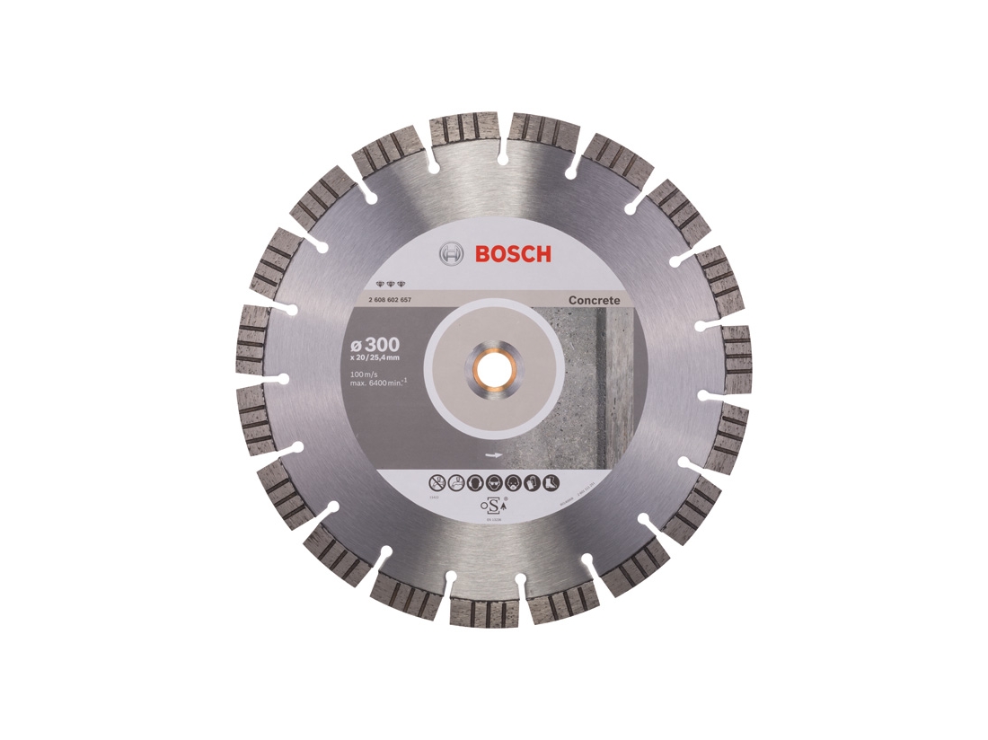 Bosch Diamantový dělicí kotouč Best for Concrete 300 x 20, 00+25, 40 x 2, 8 x 15 mm PROFESSIONAL