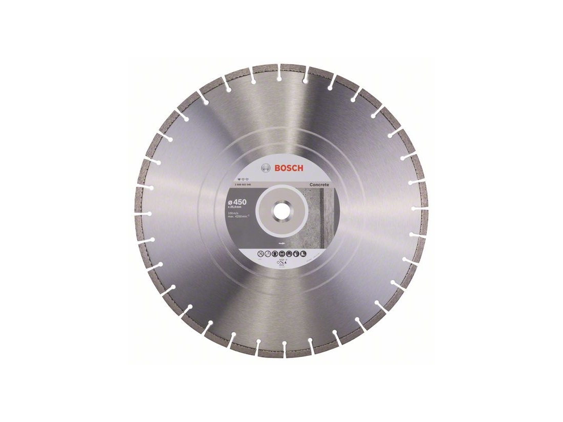 Bosch Diamantový dělicí kotouč Standard for Concrete 450 x 25, 40 x 3, 6 x 10 mm PROFESSIONAL