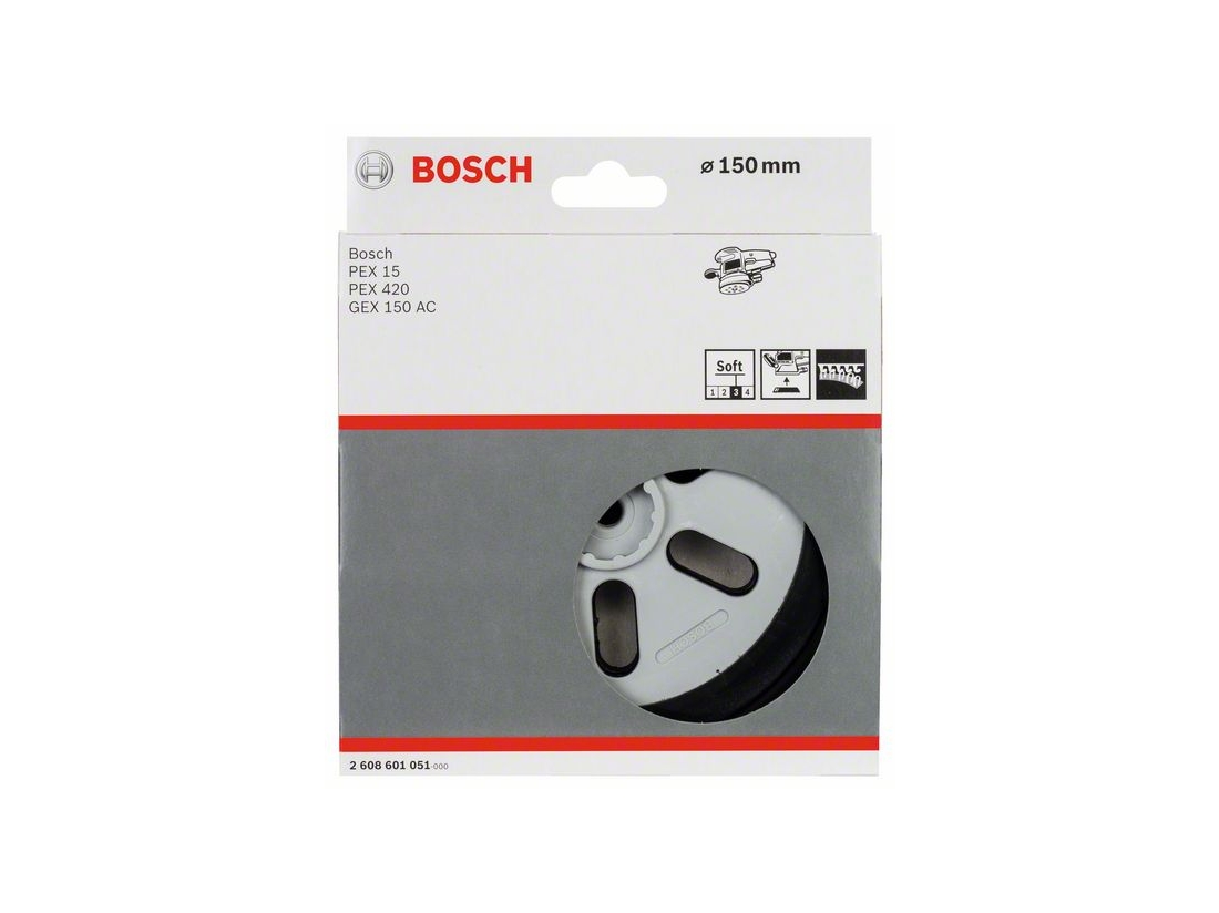 Bosch Brusné talíře měkké, 150 mm PROFESSIONAL