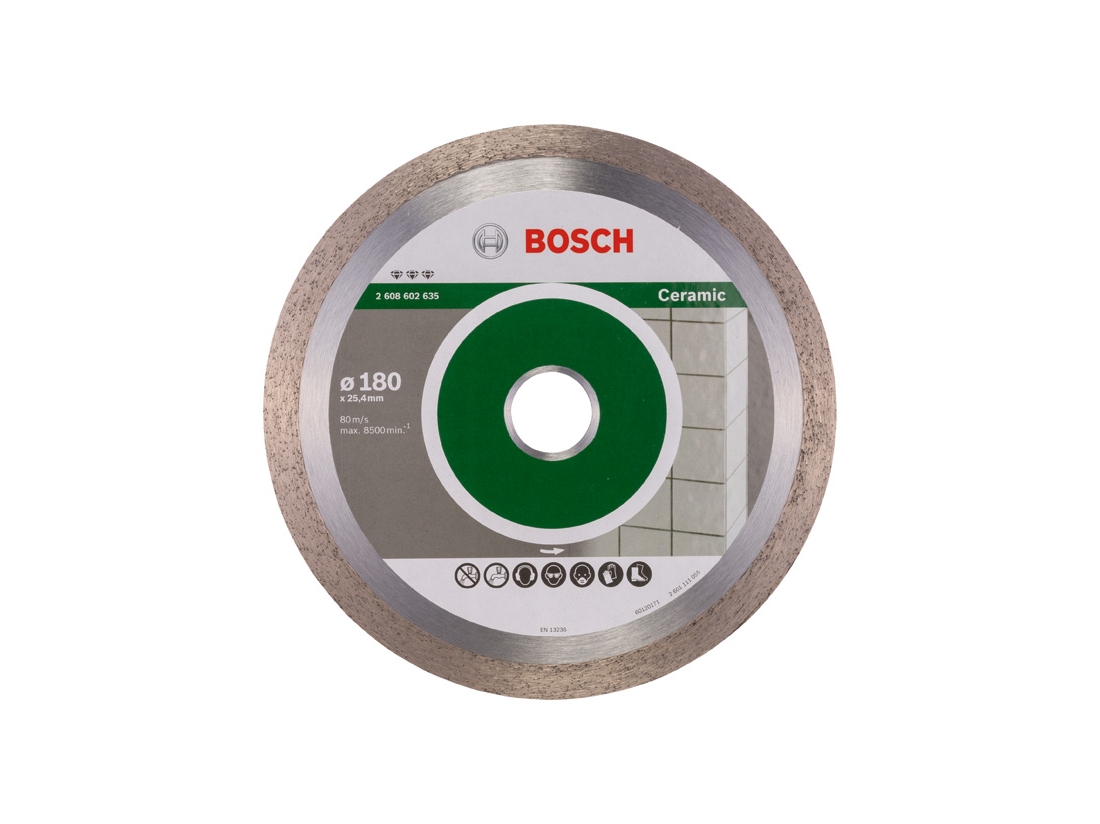 Bosch Diamantový dělicí kotouč Best for Ceramic 180 x 25, 40 x 2, 2 x 10 mm PROFESSIONAL