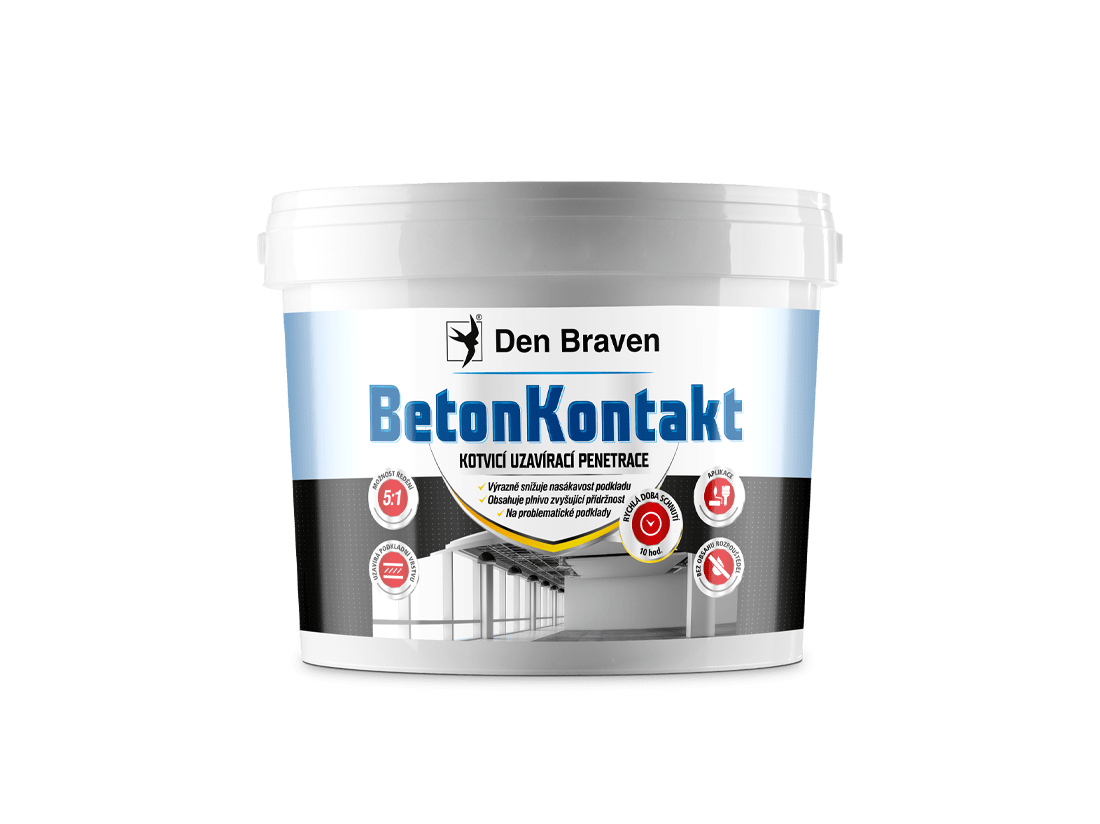 Den Braven BetonKontakt 5 kg kbelík modrá