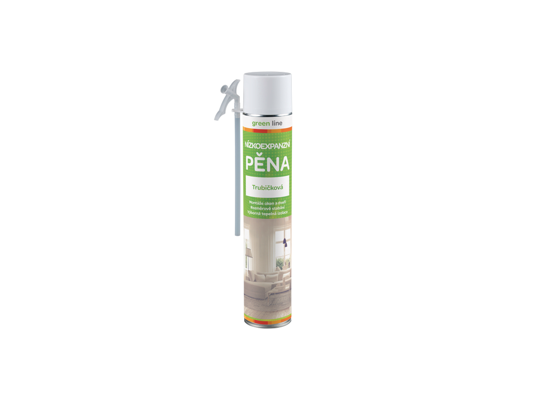 Den Braven Nízkoexpanzní pěna trubičková Green Line 750 ml