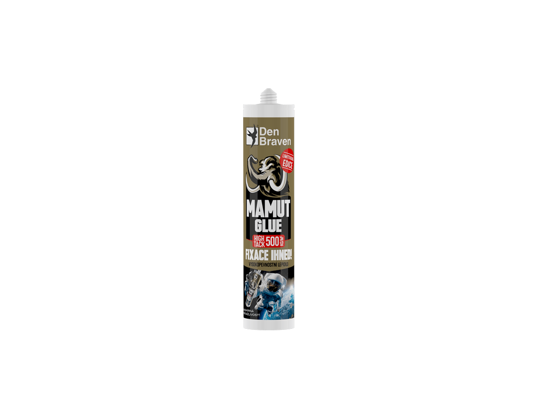 Den Braven MAMUT GLUE High Tack 290 ml kartuše šedá