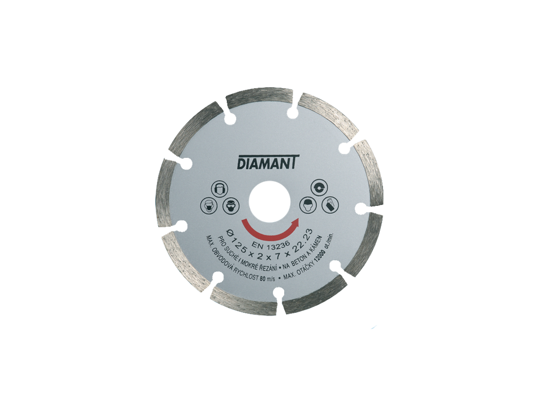 Den Braven Diamantový kotouč segmentový STANDARD Ø 230 mm