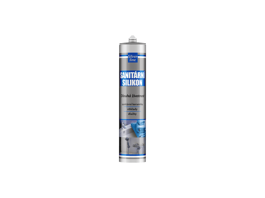 Den Braven Sanitární silikon Silver Line 280 ml šedá