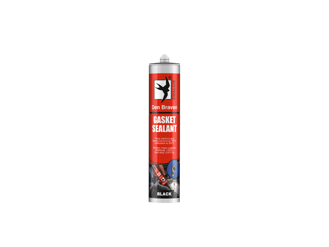 Den Braven Gasket sealant černý 280 ml kartuše černá