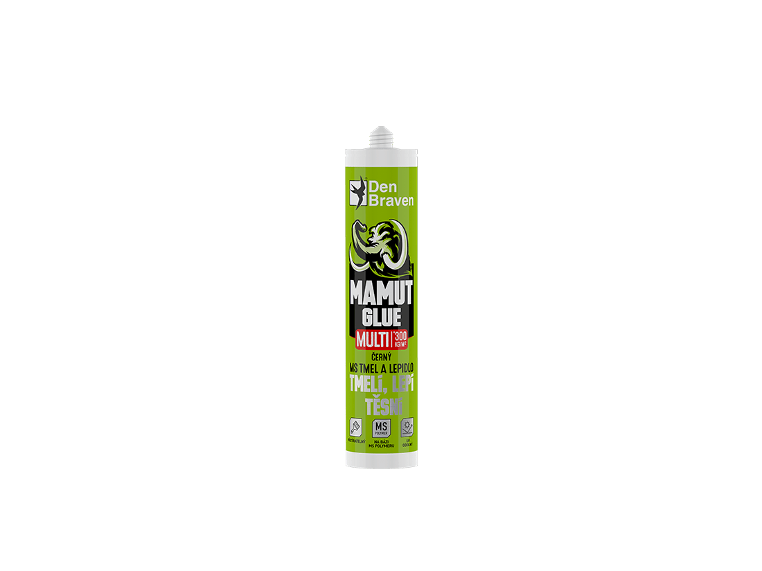 Den Braven MAMUT GLUE Multi 290 ml kartuše černá