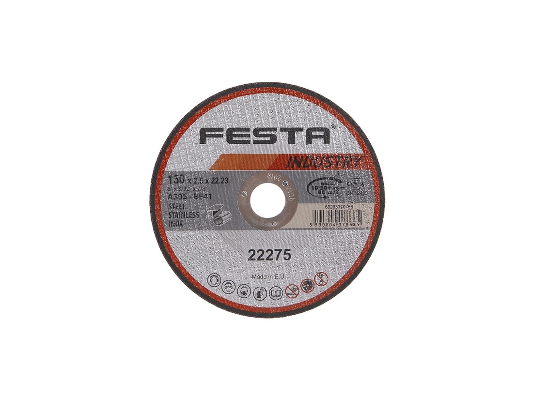 Festa Kotouč řezný  INDUSTRY na kov 150x2.5x22.2mm