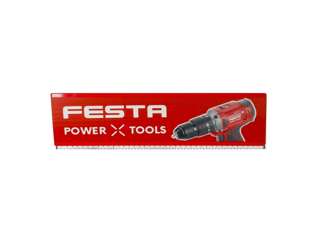 Festa Světelný panel AKU  Power x tools červený