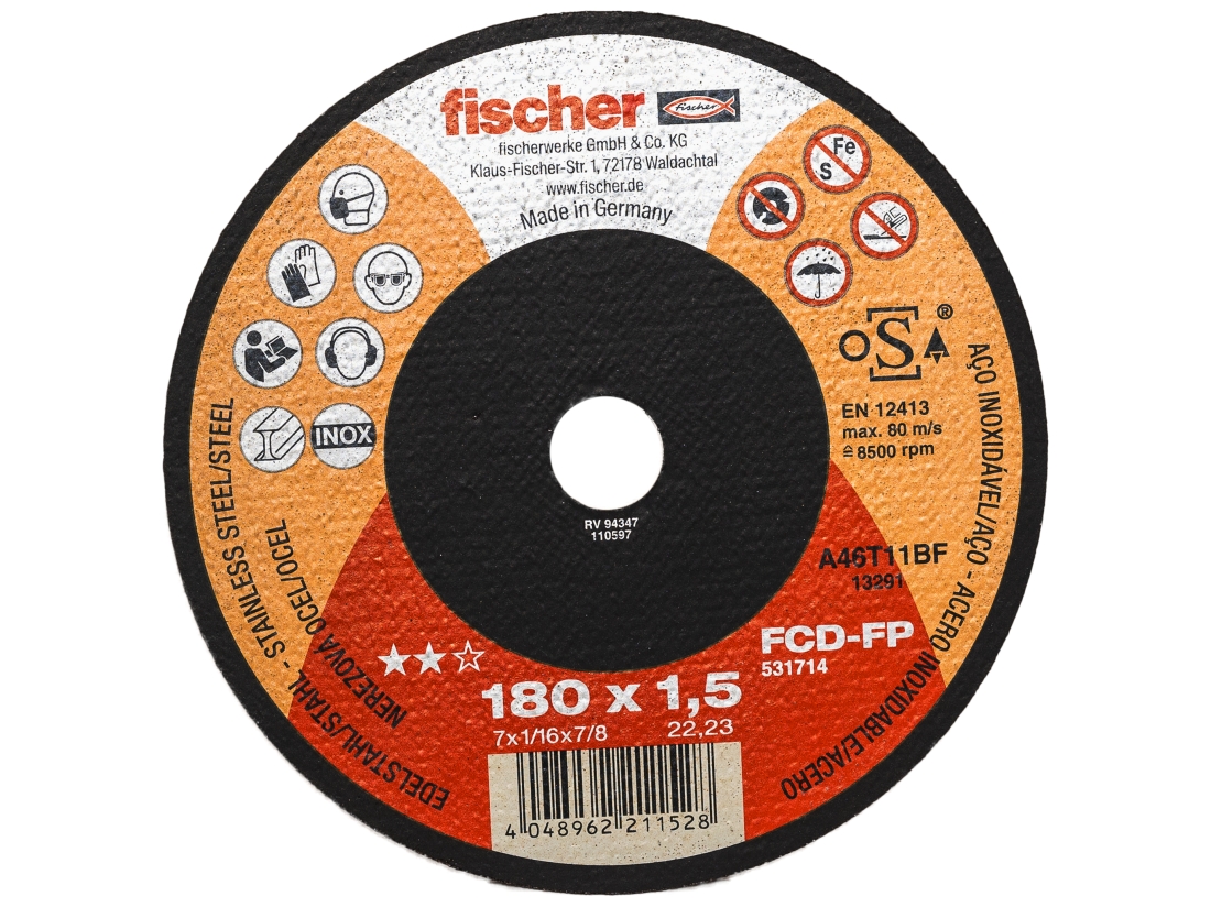 Fischer FCD-FP 180x1,5x22,23 plus