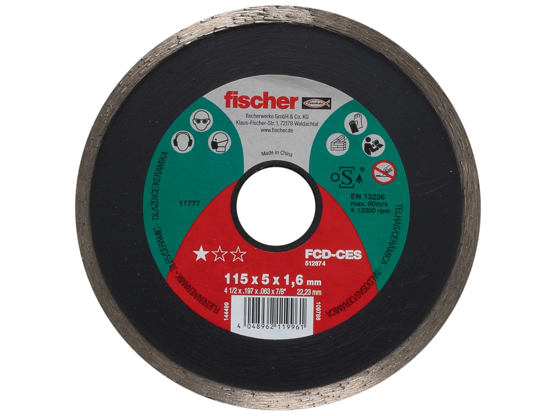 Fischer FCD-CES 115x1,6x22,23 DIA