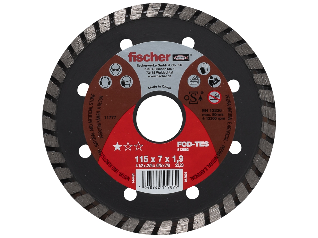 Fischer FCD-TES 115x1,9x22,2 DIA turbo na beton