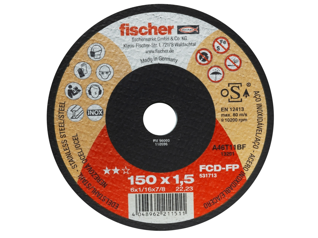 Fischer FCD-FP 150x1,5x22,23 plus