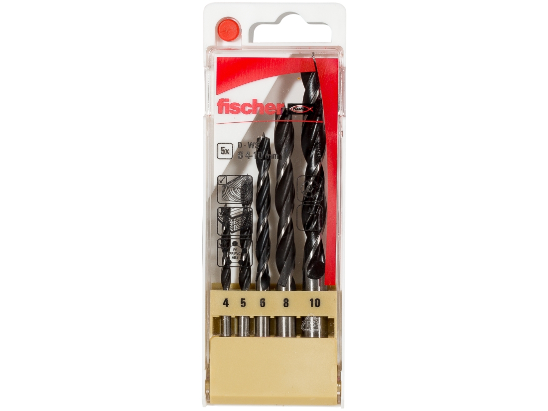 Fischer D-WS Set 4-10 mm 5pcs P