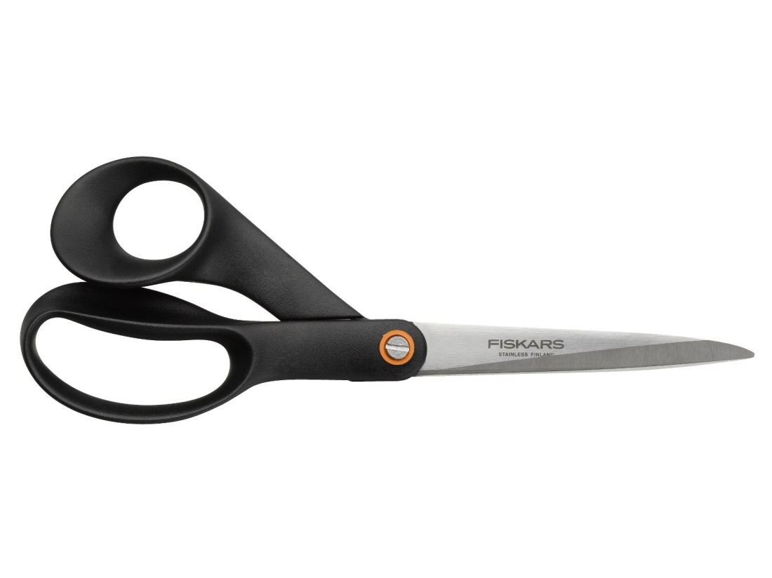 Fiskars Univerzální nůžky velké 21cm černé