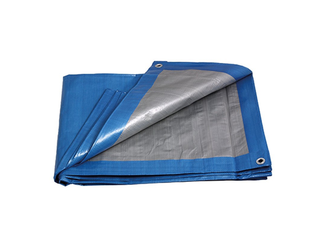 Levior Zakrývací plachta PE PROFI 2x3m 140g/1m2 modro-stříbrná