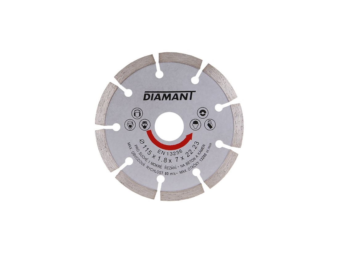 Levior Kotouč diamantový DIAMANT 115x1.8x22.2mm segment