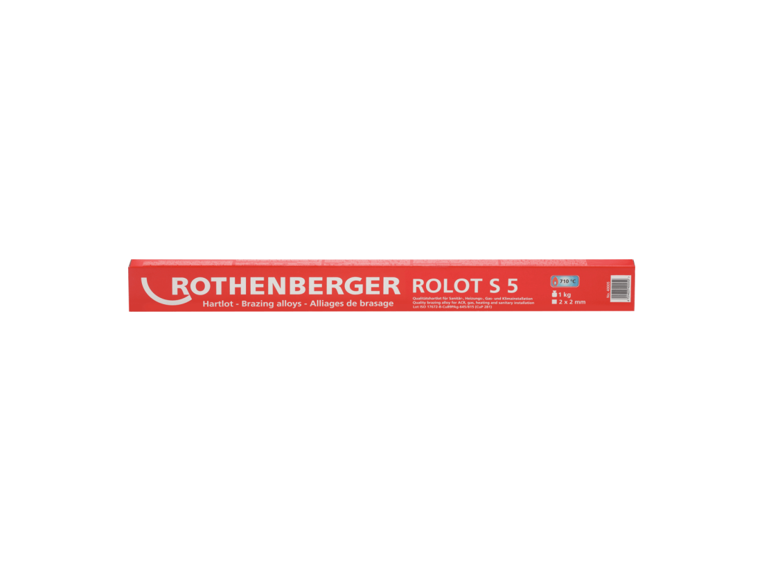 Rothenberger ROLOT S94XN, podle DIN 1044, 2x2x500mm,1kg