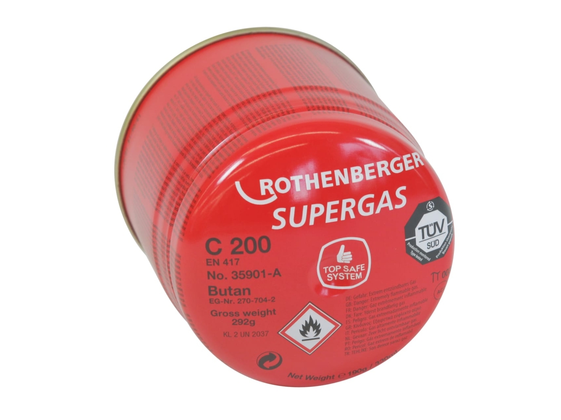 Rothenberger Supergas C 200 TSS s bezpečnostním systémem A