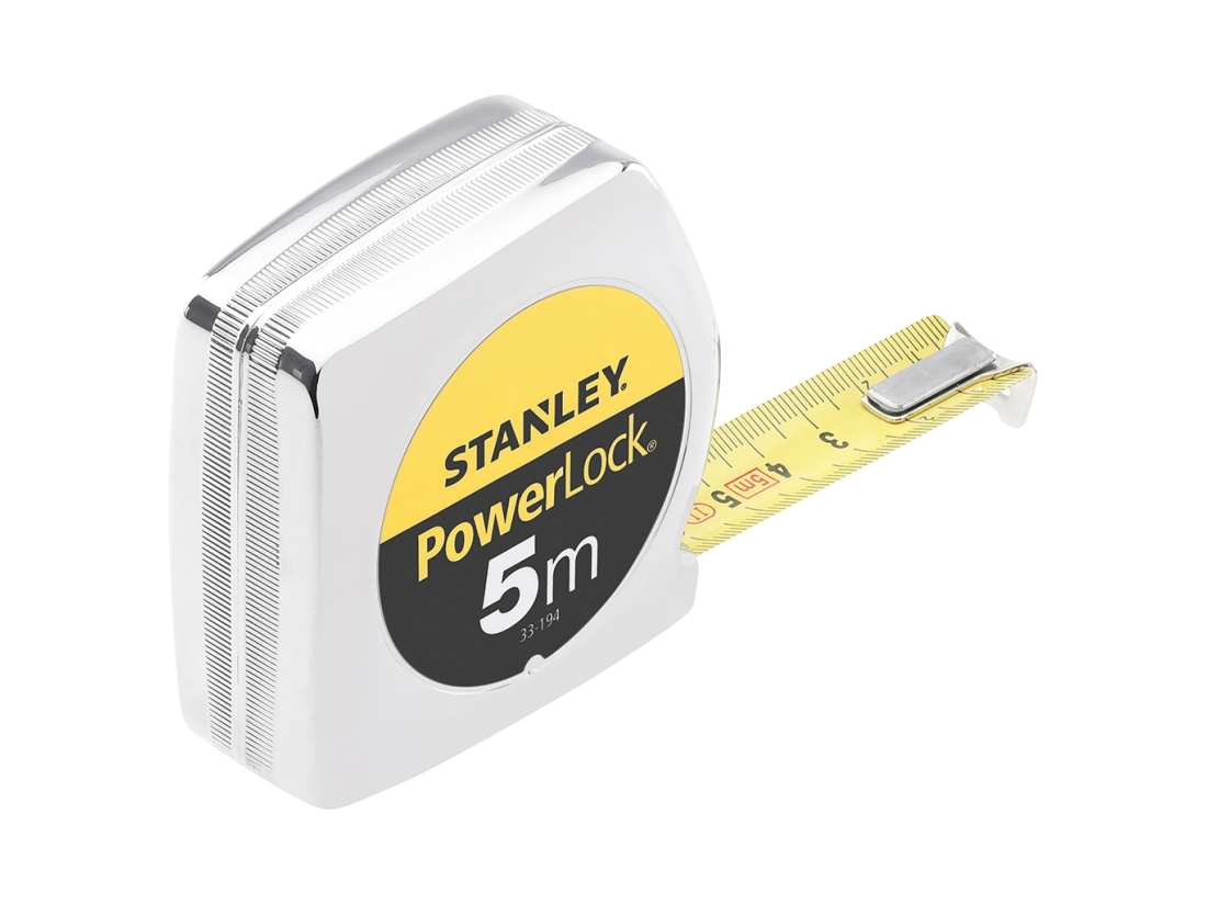 Stanley STANLEY Svinovací metr Powerlock®, pouzdro z ABS materiálu - 5 m x 19 mm