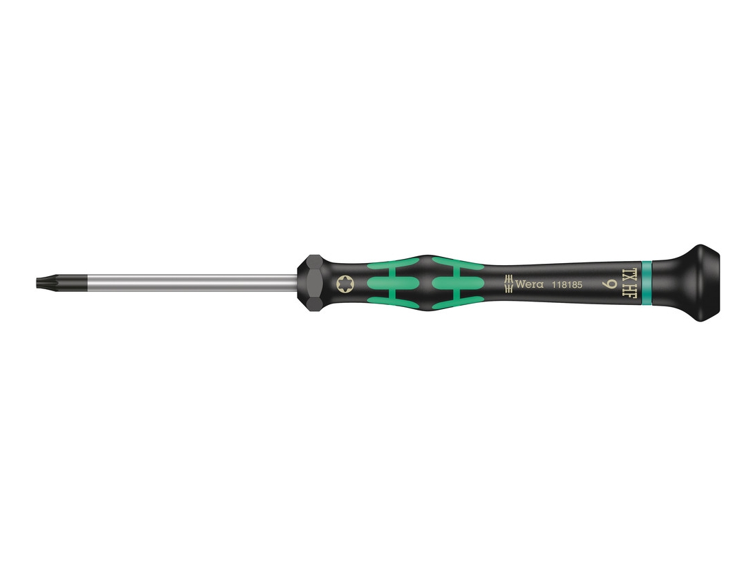 Wera 2067 TORX® HF Šroubováky s přidržovací funkcí k použití v elektronice, TX 9 x 60 mm