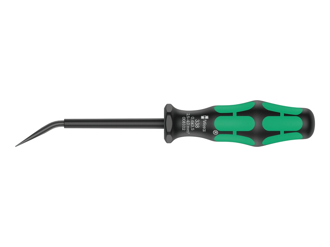 Wera 338 Nástroj pro ovládání řadových svorek, 0.6 x 3.5 x 81 mm