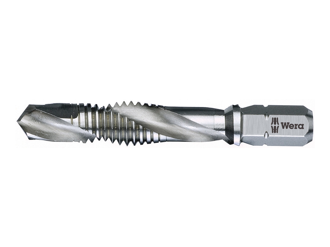 Wera 847 HSS Kombinované závitníky, 4.2 mm x 41 mm x M 5