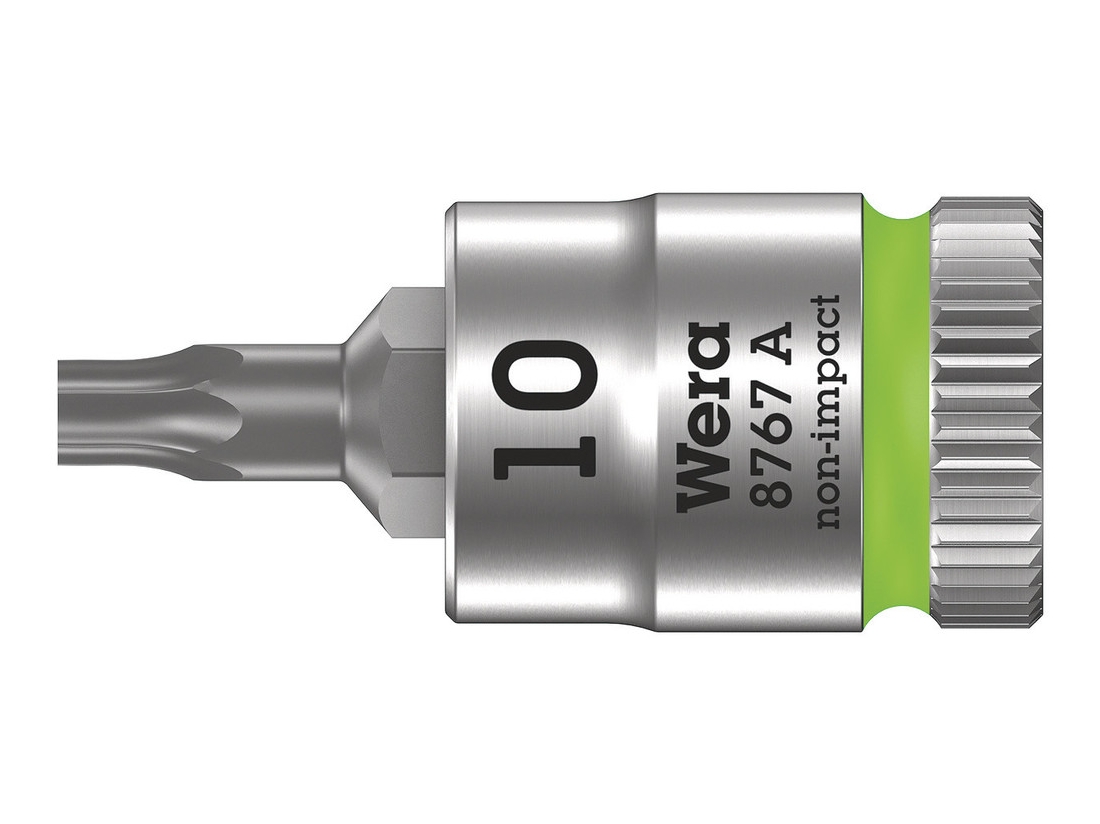 Wera 8767 A TORX® Zyklop zástrčný nástavec, upínací část 1/4", TX 10 x 28 mm