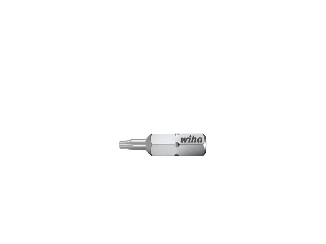 Wiha Bit Standard 25 mm TORX® 1/4" C6,3 T10