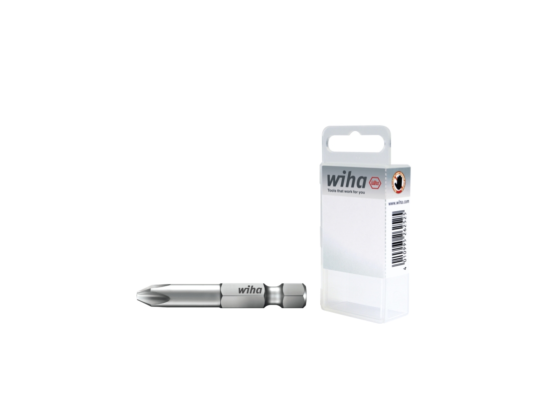 Wiha Bit Set Professional 50 mm Phillips (PH3) 2díl. 1/4" E6,3 v boxu