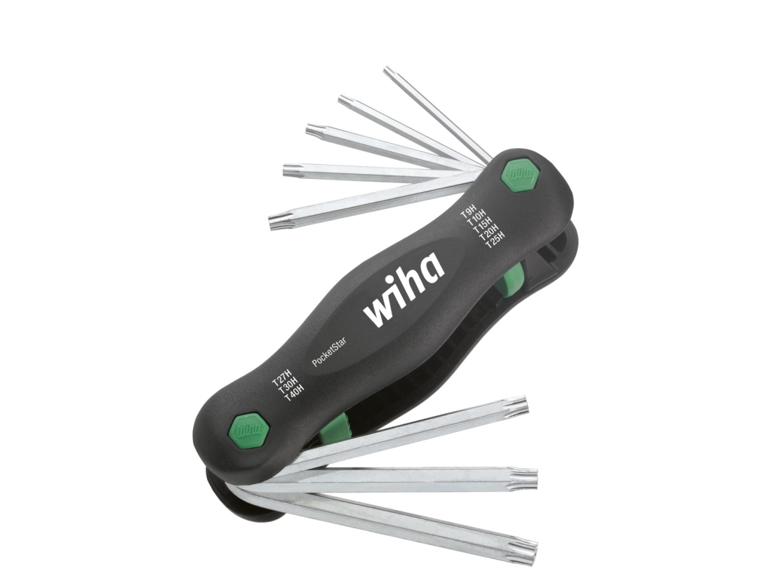 Wiha Multitool PocketStar TORX® Tamper Resistant (s otvorem), 8díl.