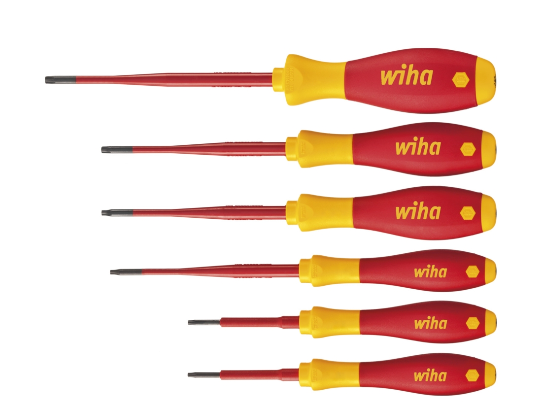 Wiha Sada šroubováků SoftFinish electric slimFix TORX®, 6díl.