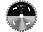 Bosch Pilový kotouč pro aku pily; Standard for Steel 160x20x1, 6/1, 2x36T PROFESSIONAL