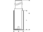 Bosch Drážkovací fréza 12 mm, D1 10 mm, L 40 mm, G 81 mm PROFESSIONAL