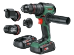 Bosch AdvancedImpact 18V-80 Quicksnap (2x 2,5 Ah) + AL18V-44 (Set - 3 nástavce)