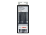 Bosch 6dílná sada pilových plátků Robust Line Wood Expert, se stopkou T T 308 B; T 308 BF; T 301 BCP (2x); T 234 X (2x) PROFESSIONAL