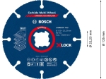 Bosch Víceúčelový řezný kotouč EXPERT Carbide Multi Wheel X-LOCK 125 mm