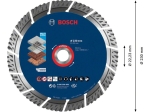 Bosch EXPERT diamantový dělicí kotouč MultiMaterial 230mm PROFESSIONAL