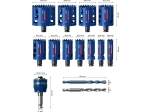 Bosch EXPERT sada děrovek Tough Material 20-76, 14ks PROFESSIONAL