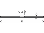 Bosch Řezací kotouč Standard for Metal 180 x 1, 6 x 22, 23 mm, rovný PROFESSIONAL