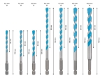 Bosch Sada vrtáků EXPERT HEX-9 Multi Construction