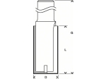 Bosch Drážkovací fréza 8 mm, D1 12 mm, L 31, 8 mm, G 63, 8 mm PROFESSIONAL