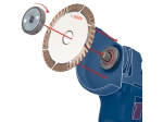 Bosch Diamantový dělicí kotouč Standard for Abrasive 400 x 20/25, 40 x 3, 2 x 10 mm PROFESSIONAL