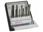 Bosch 10dílná souprava pilových plátků do kmitacích pil, robustní řady na dřevo a kov, se stopkou T PROFESSIONAL