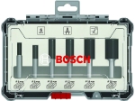 Bosch Sada fréz s rovným 8mm vřetenem, 6 ks PROFESSIONAL