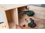 Bosch AdvancedDrill 18V-80 Quicksnap (2x 2,5 Ah) + AL18V-44 (Set - 3 nástavce)