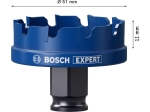 Bosch EXPERT děrovka Sheet Metal 51mm PROFESSIONAL