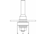 Bosch Stopka pro kotoučové drážkovací frézy s vodicím kuličkovým ložiskem 8 mm, D 22 mm, G 60, 3 mm PROFESSIONAL