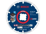 Bosch Diamantový řezací kotouč EXPERT Diamond Metal Wheel X-LOCK 125 × 22